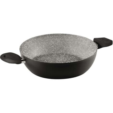 Pan Pan Pot mit zwei schwarzen AeTernum -schwarzen Griffen