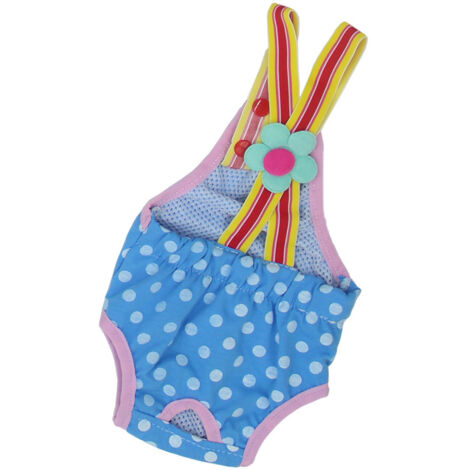 FITAGS Pañal para perro hembra, pantalones sanitarios lavables para perros, ropa interior menstrual fisiológica elegante, bragas de 8 tamaños