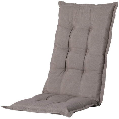 Panama taupe, Auflage zu Sessel niedrig 50% Baumwolle / 45% Polyester