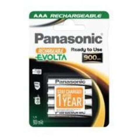 Panasonic 900mAh NiMh AAA Mini Stilo AAA Nichel-Metallo Idruro (NiMH)