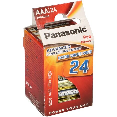 Panasonic AAA Micro Pro Power 1,5V Batterie 24er Blister