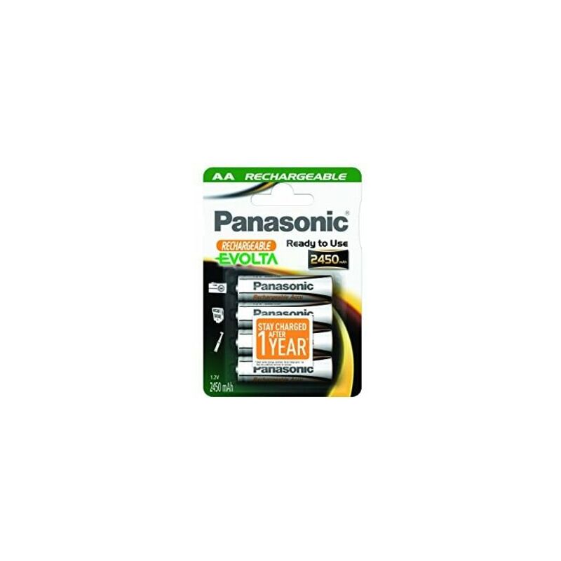 

Blister 4 Pilas Recargables LR6 AA EVOLTA - READY TO USE - Panasonic