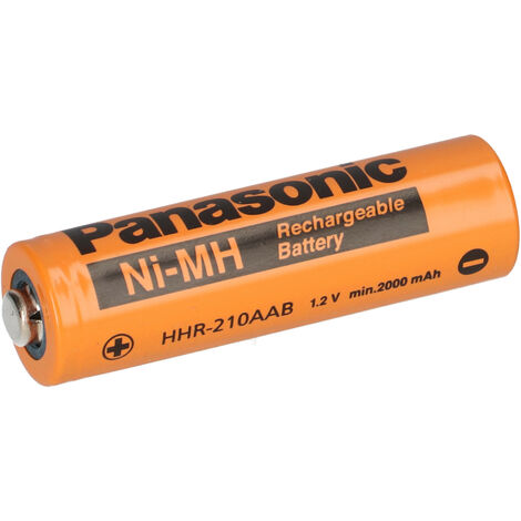 Panasonic Akku AA 1,2V 2080mAh HHR210AA Mignon