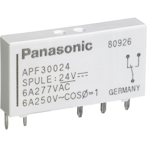 Panasonic APF30324 Printrelais 24 V/DC 6 A 1 Wechsler 1 St.