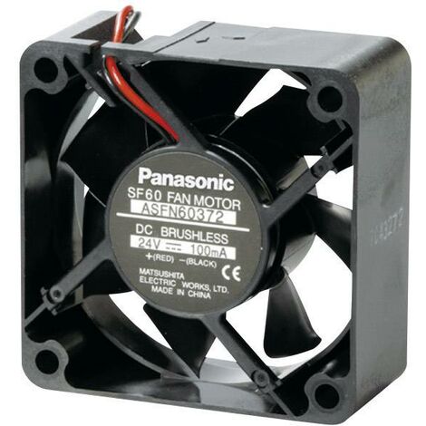 Panasonic ASFN64371 Ventilateur axial 12 V/DC 26.4 m³/h (L x l x H) 60 x 60 x 25 mm Q61181