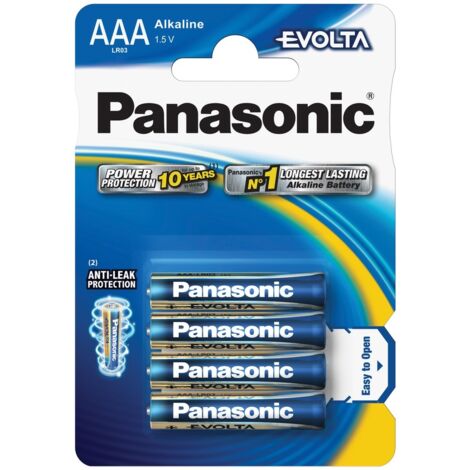 PANASONIC Batterie Evolta 4Micro Blister