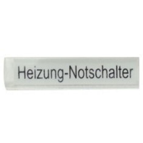 Panasonic Beschriftungsset Heizung Notschalter 90591301-DE
