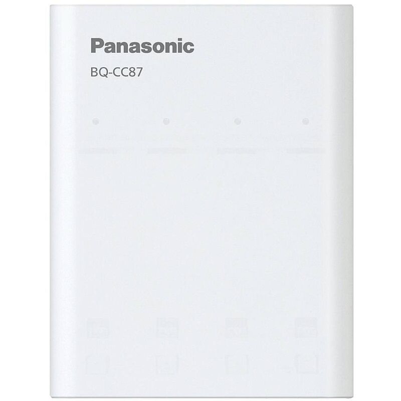 BQ-CC87 Chargeur de piles rondes NiMH LR03 (aaa), LR6 (aa) - Panasonic