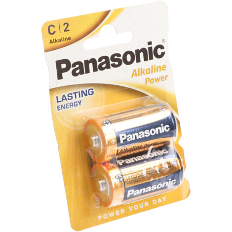 Panasonic C Baby Alkaline Power 1,5V  Batterie 2er Blister