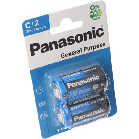 Panasonic C Baby General Purpose 1,5V Batterie 2er Blister