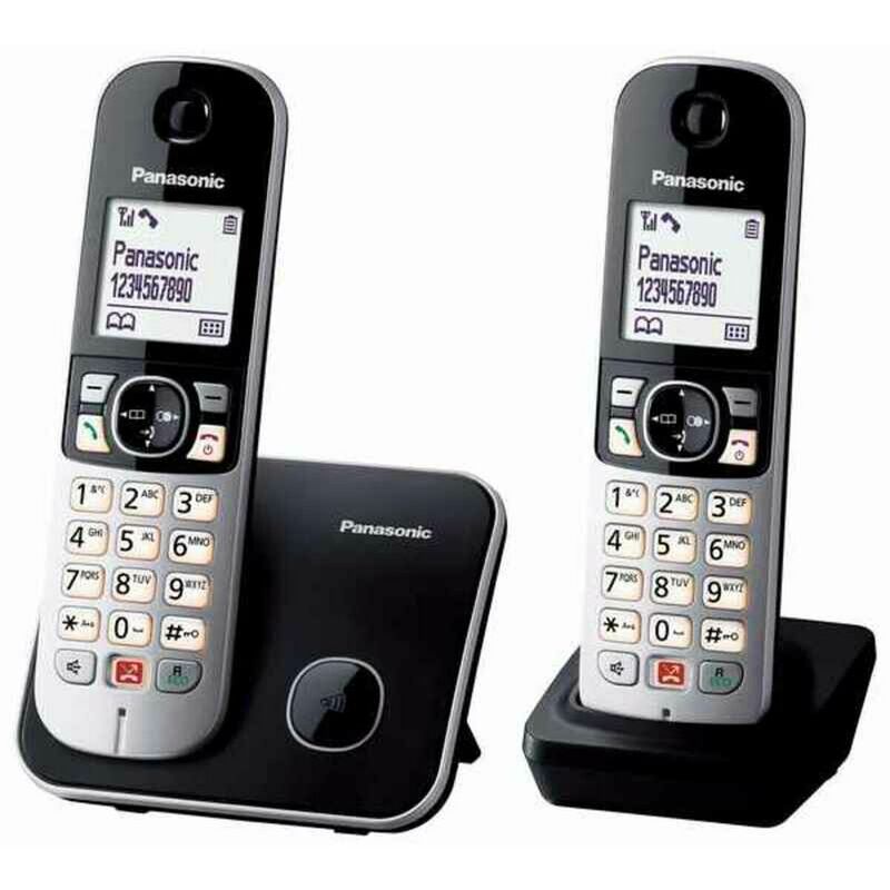 

Panasonic Corp. Teléfono Inalámbrico Panasonic Corp. KX-TG6852SPB DUO Negro