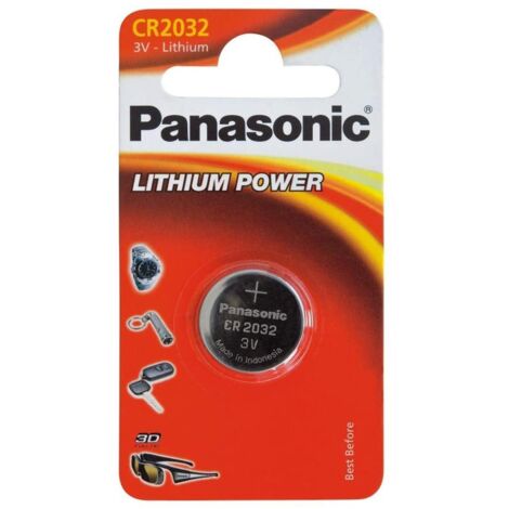 Panasonic CR2032 Batteria a Bottone al Litio 3V