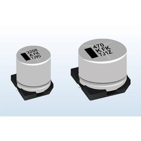 Panasonic EEEFK1E222AM Condensateur électrolytique CMS 2200 µF 25 V 20 % (Ø) 16.00 mm 1 pc(s) Tape cut X410621