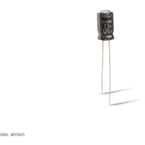 PANASONIC Elko 820µF, 63V, radial, RM 7,5mm, EEUFR1J821