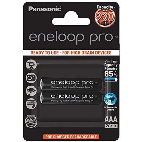 Panasonic Eneloop 2 Batterie Pro Micro AAA 930mAh