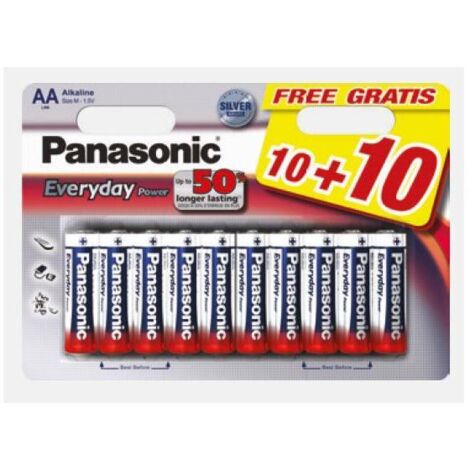 Panasonic EVERYDAY Power Batterie à usage unique AA Alcaline