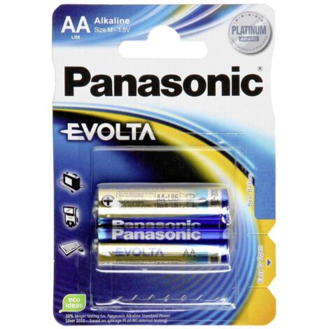 Panasonic Evolta LR6EGE - Pila 2 x tipo AA - Alcalina