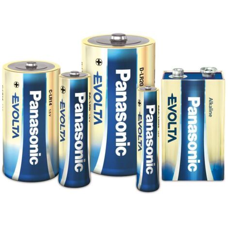 Panasonic Evolta LR6EGE - Pile 2 x type AA - alcaline
