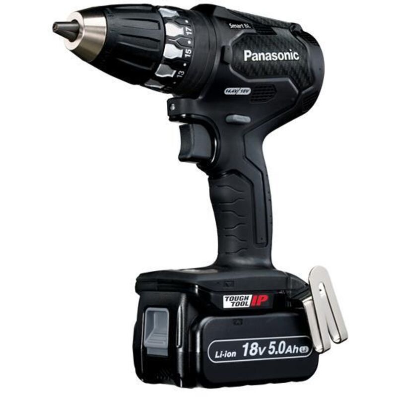 Panasonic - Smart Brushless Combi Drill Driver 18V 2 x 5.0Ah Li-ion PAN79A3LJ