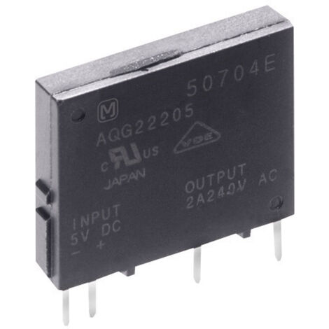 Panasonic Halbleiterrelais AQG22224 2 A Schaltspannung (max.): 264 V/AC Sofortschaltend 1 St.