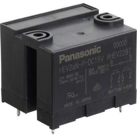 Panasonic HEV2AN-P-DC24V Relè per PCB 24 V/DC 20 A 2 NA 1 pz.