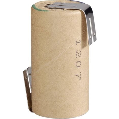 Panasonic HHR30SCP/PP-LF Pile rechargeable spéciale Sub-C cosses à souder en Z NiMH 1.2 V 2800 mAh
