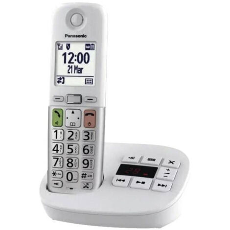 Panasonic KX-TGU430EXW teléfono Teléfono DECT Identificador de llamadas Blanco