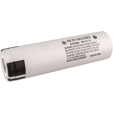 PANASONIC Lilon-Akku NCR18650BD, 3,6V, 3,18 Ah