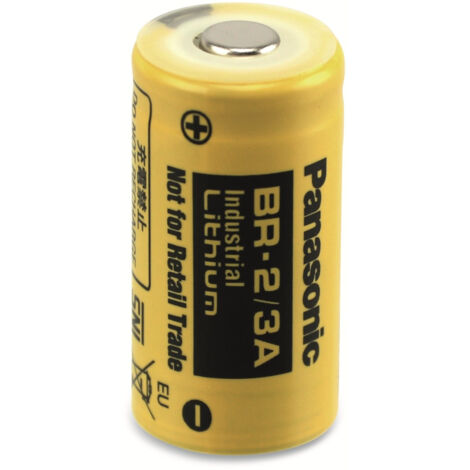 PANASONIC Lithium-Batterie BR 2/3AN, 3 V-, 1200 mAh