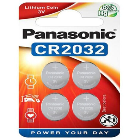 Panasonic Lithium CR2032 4er Blister