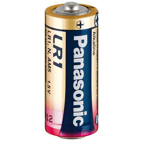 Panasonic - Pile alcaline blister x1 Panasonic LR1 - N 1.5V 907mAh