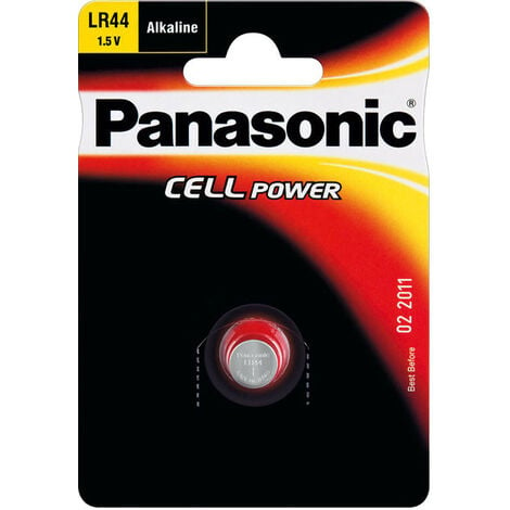 Panasonic LR44 - Single-use battery - Alcaline - 1,5 V - 105 mAh (LR44L/1BP)