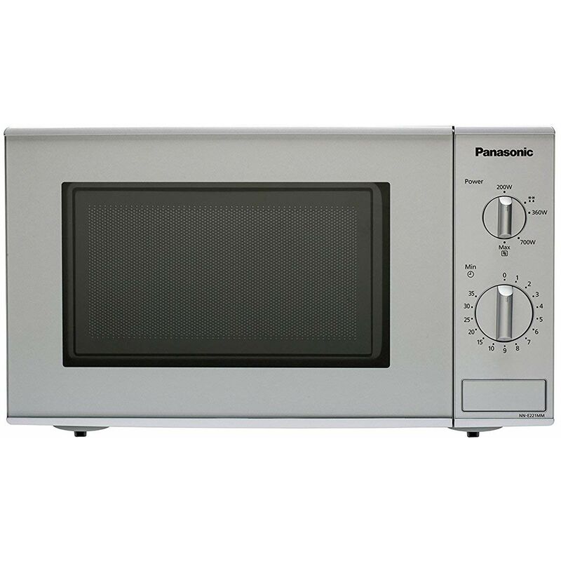 Image of NN-E221MMEPG Forno a Microonde, 800 w, 20 l, Argento - Panasonic