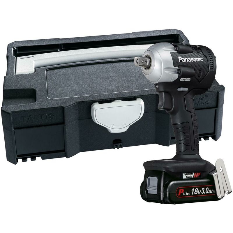 Panasonic PAN75A8PN EY75A8PN2G 1/2in Impact Wrench & Systainer Case 18V 2 x 3.0Ah Li-ion