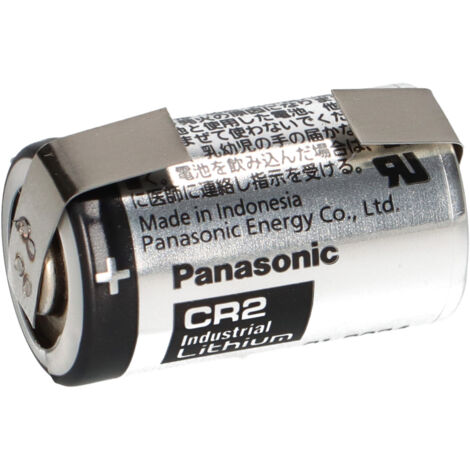 Panasonic Photobatterie CR2 Lithium 3V 850mAh U-Lötfahne