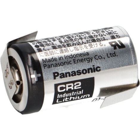 Panasonic Photobatterie CR2 Lithium 3V 850mAh Z-Lötfahne