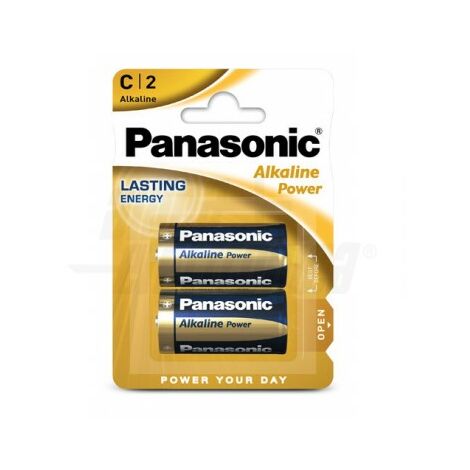 Panasonic Pila Alcalina C - 1,5V