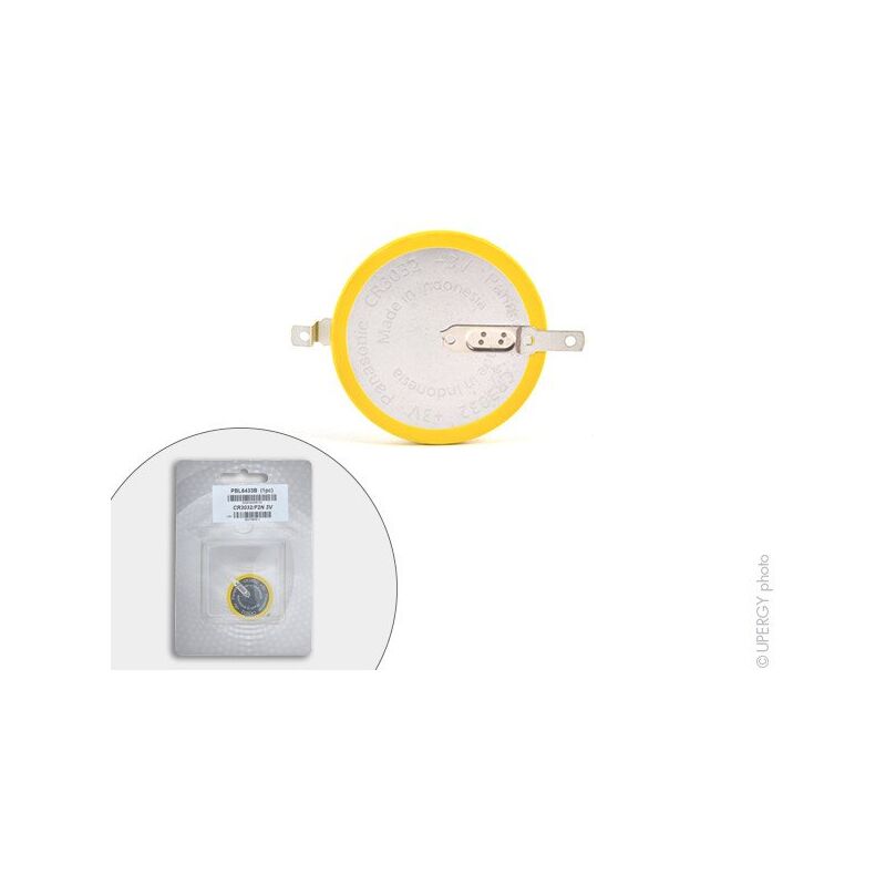 

Pila botón litio blister CR3032/F2N 3V 500mAh - Panasonic