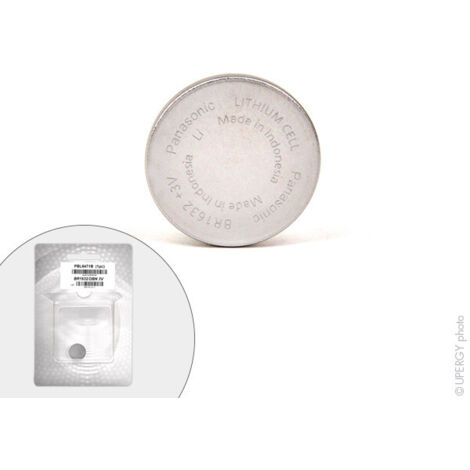 Panasonic - Pile bouton lithium blister BR1632/DBN PANASONIC 3V 120mAh