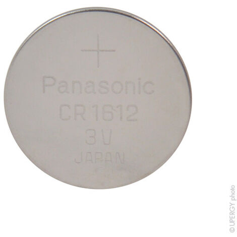 Panasonic - Pile bouton lithium blister CR1612 PANASONIC 3V 40mAh