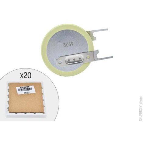 Panasonic - Pile bouton lithium BR2032/VCN PANASONIC 3V 190mAh