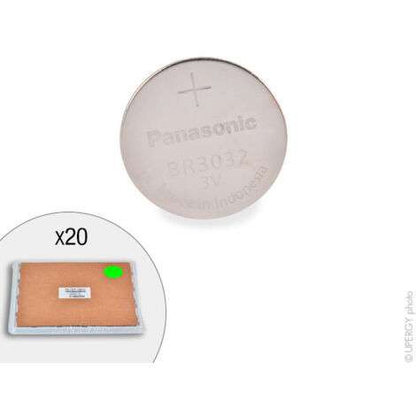 Panasonic - Pile bouton lithium BR3032/BN PANASONIC 3V 500mAh