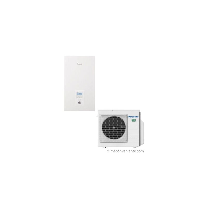 Panasonic Pompe é chaleur Aquarea Split Generation J-GEN J BI-BLOC Monophasé WH-SDC0709J3E5 WH-UD09JE5-1 9 KW
