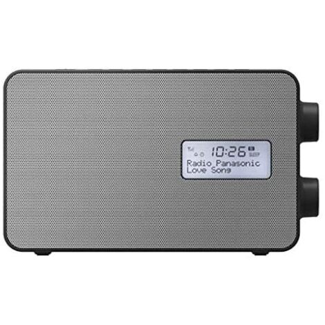 Panasonic RF-D30BTEG Radio Portatile Digitale Nero Grigio