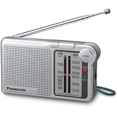 Panasonic RF-P150DEG Radio de poche FM argent