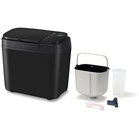 Panasonic SD-R2530 Brotbackautomat mit Spender, 850 W, Temperatursensor, Digital Timer 13H, 30 Programme, Schwarz