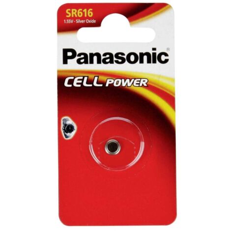 Panasonic SR-616 EL Pila a Bottone