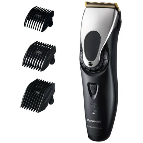Panasonic – Tondeuse à cheveux ERDGP65 – Moteur linéaire ultra-rapide – Lame X-taper 2.0 pour coupe précise – Accu Li-ion 50 min d'autonomie