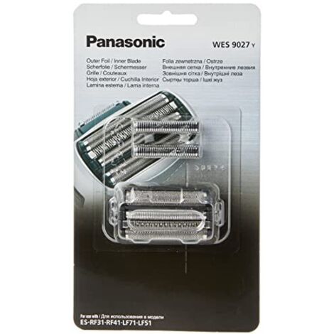 Panasonic WES 9027 Rasoio Elettrico per una Rasatura Precisa e Confortevole con Testina Sostituibile di Alta Qualita'