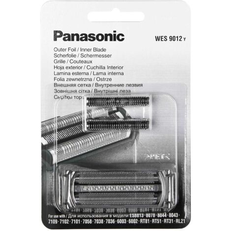 Panasonic WES9012 - Ersatzscherblatt und Schermesser - für Rasierapparat - für Panasonic ES7036, ES7101S503, ES7101S511, ES7101S581, ES7109, ES7109S503